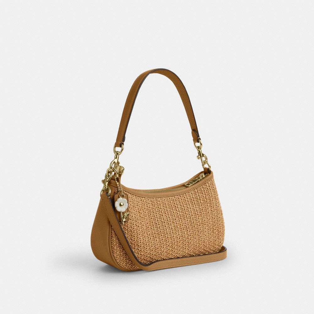 COACH®,Teri Shoulder Bag With Charm,,Angle View
