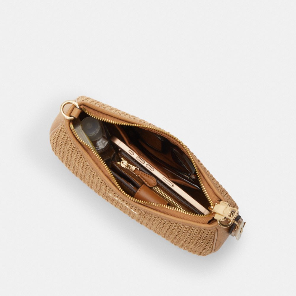 COACH®,Teri Shoulder Bag With Charm,,Inside View,Top View