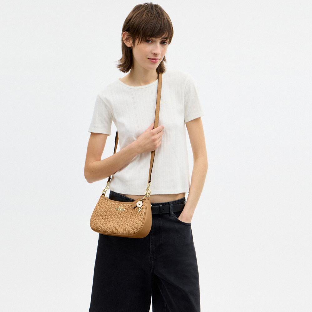 COACH®,Teri Shoulder Bag With Charm,