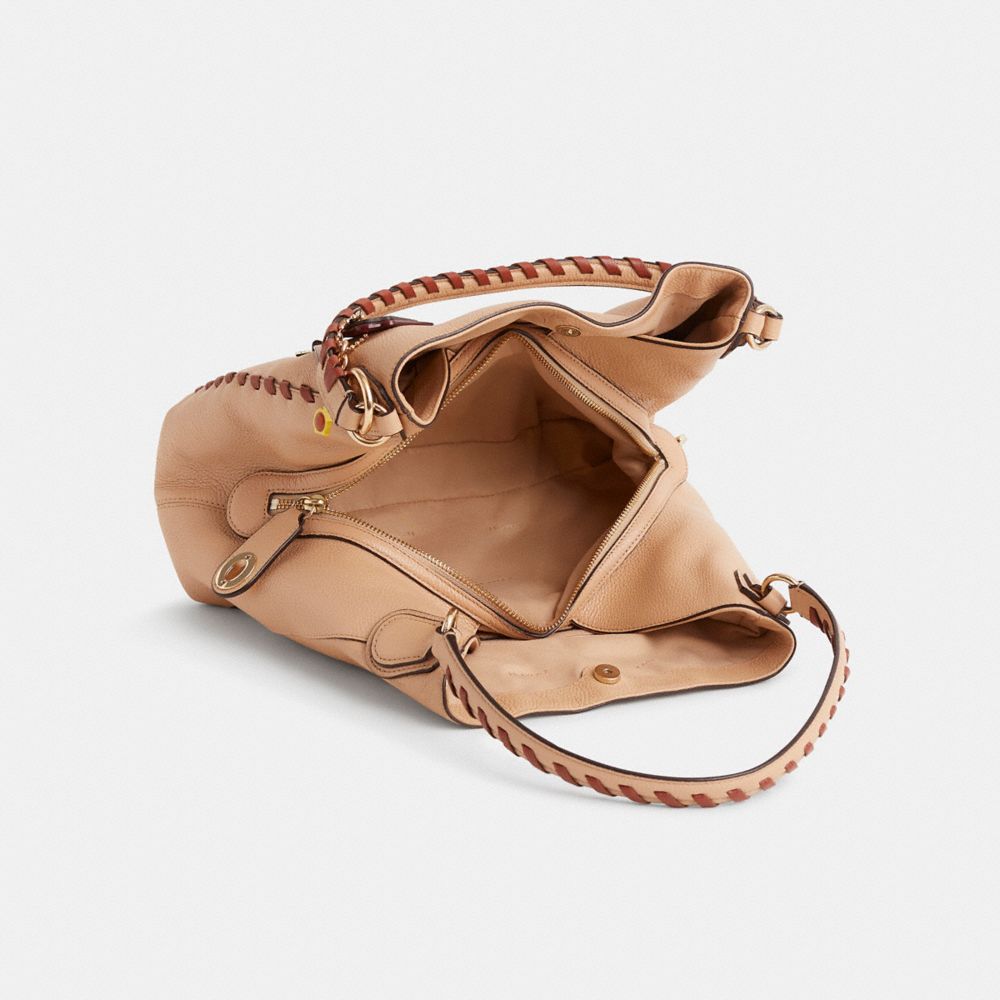 COACH®,Upcrafted Edie Shoulder Bag 31,,Inside View,Top View