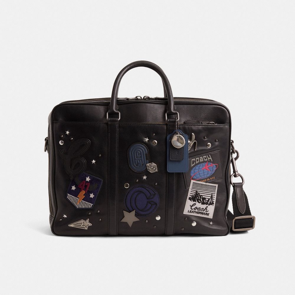 Coach Upcrafted Metropolitan Double Zip Business Case