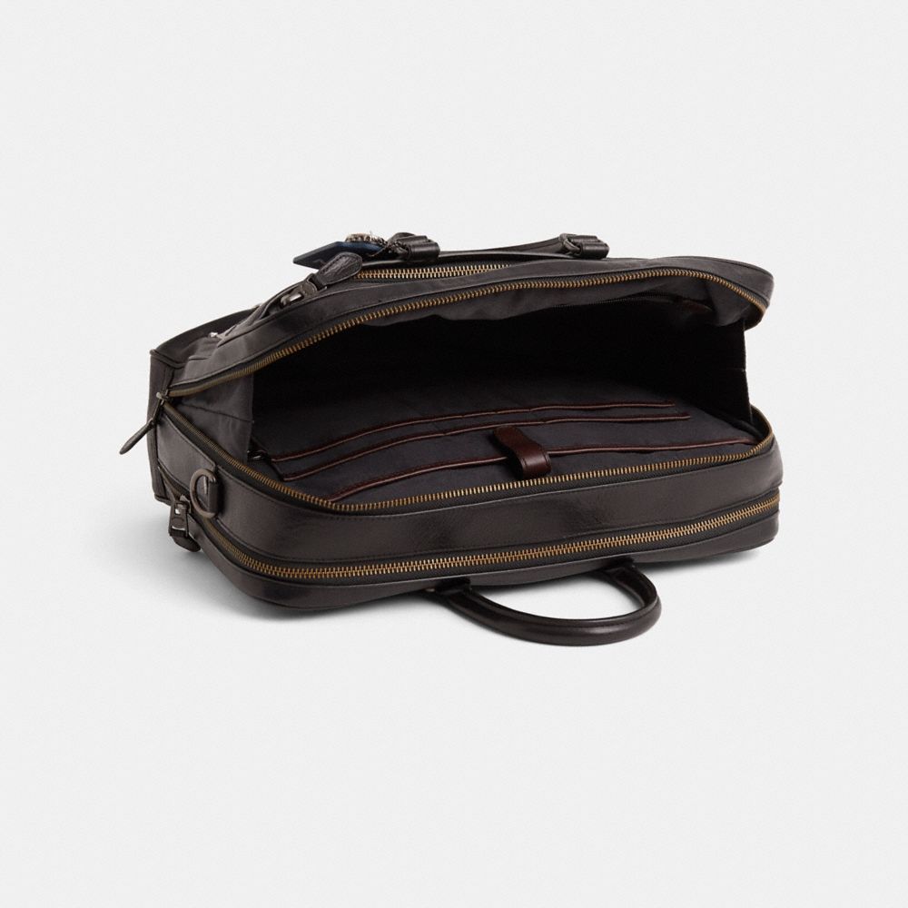 Coach Upcrafted Metropolitan Double Zip Business Case