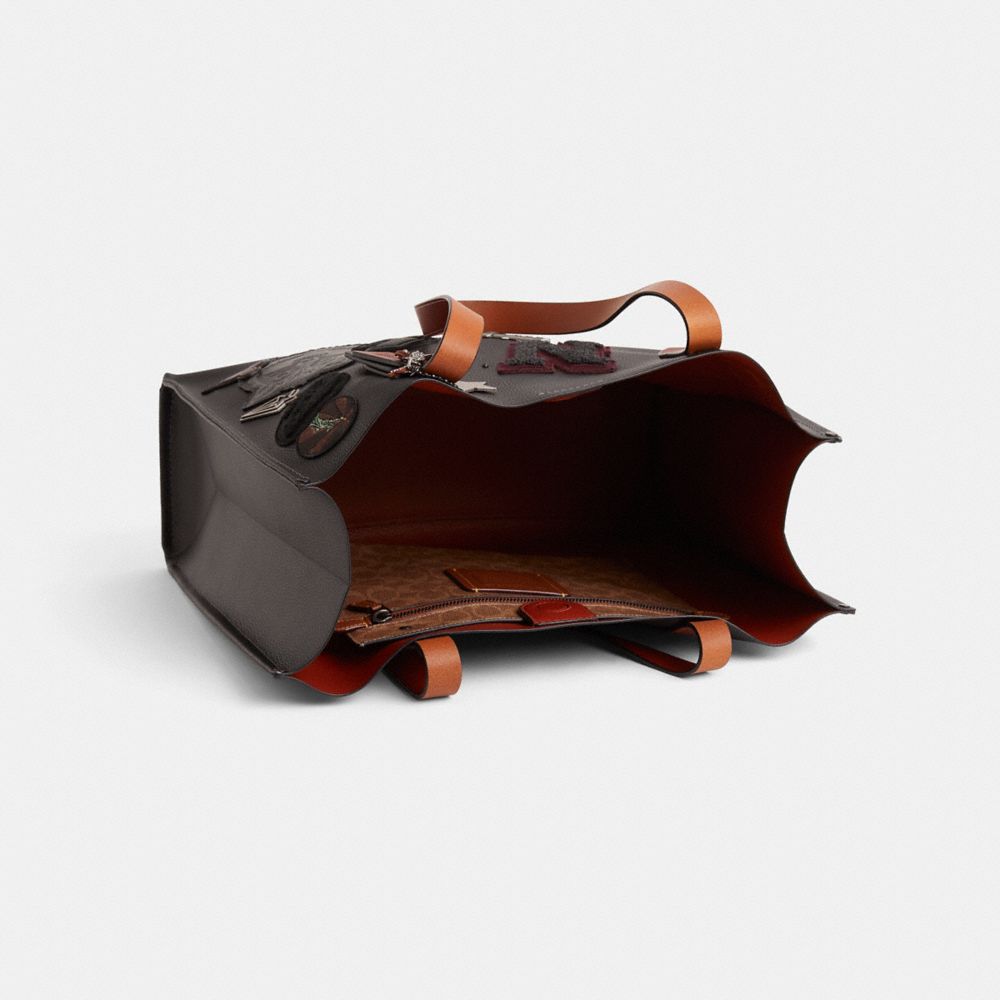 COACH®,Upcrafted Relay Tote Bag,,Inside View,Top View