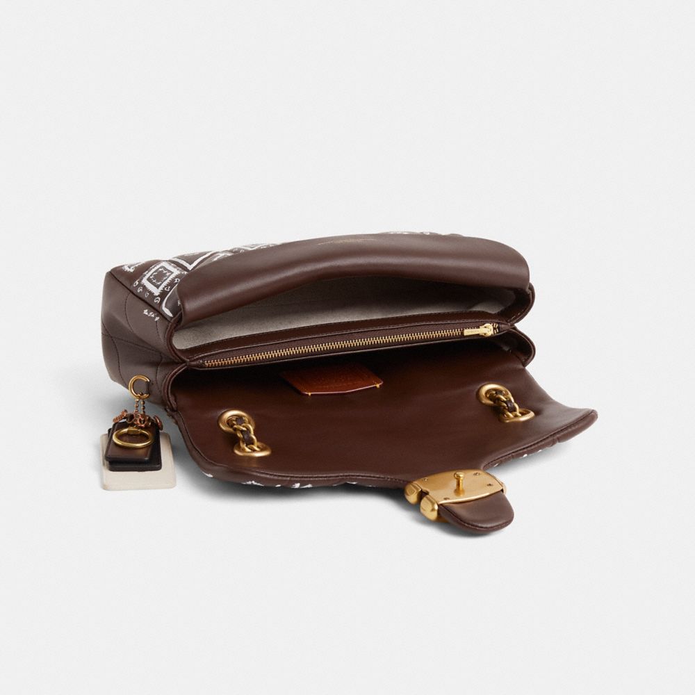 COACH®,Upcrafted Tabby Shoulder Bag 26,,Inside View,Top View