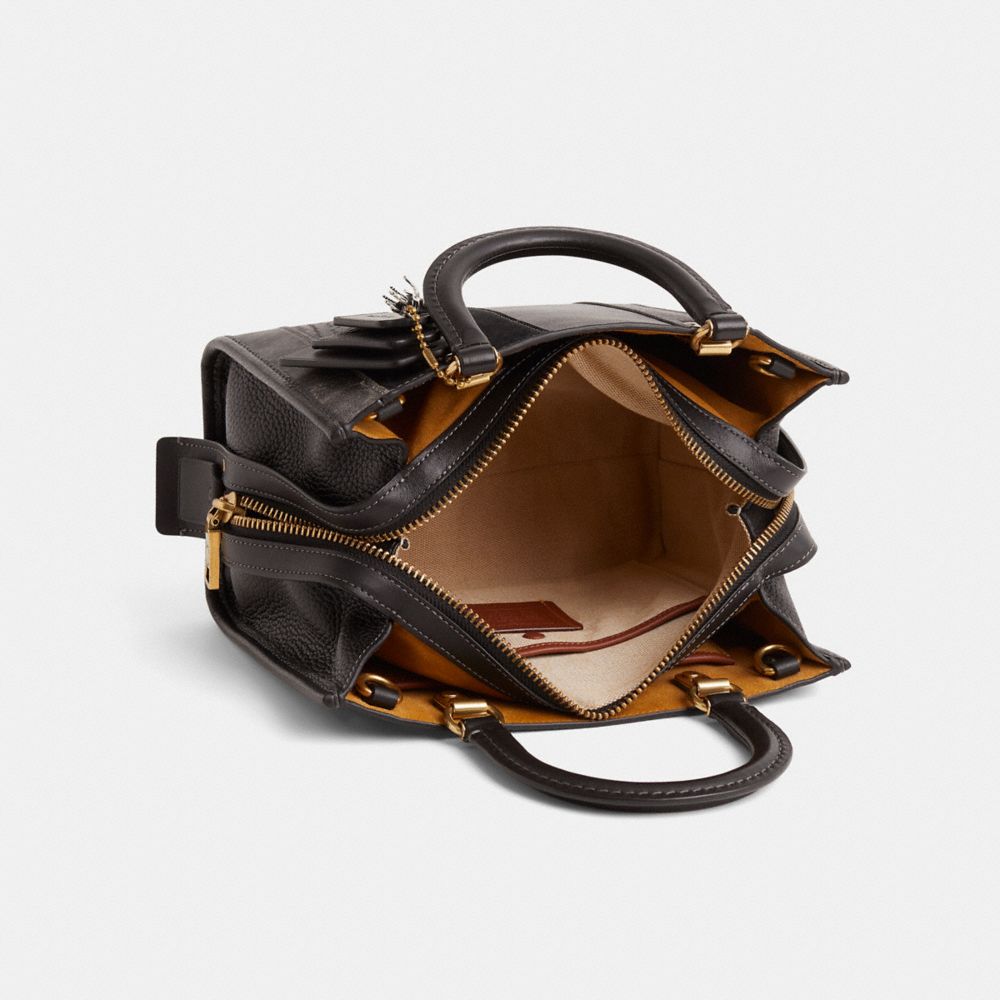 COACH®,Upcrafted Rogue Bag 25,,Inside View,Top View
