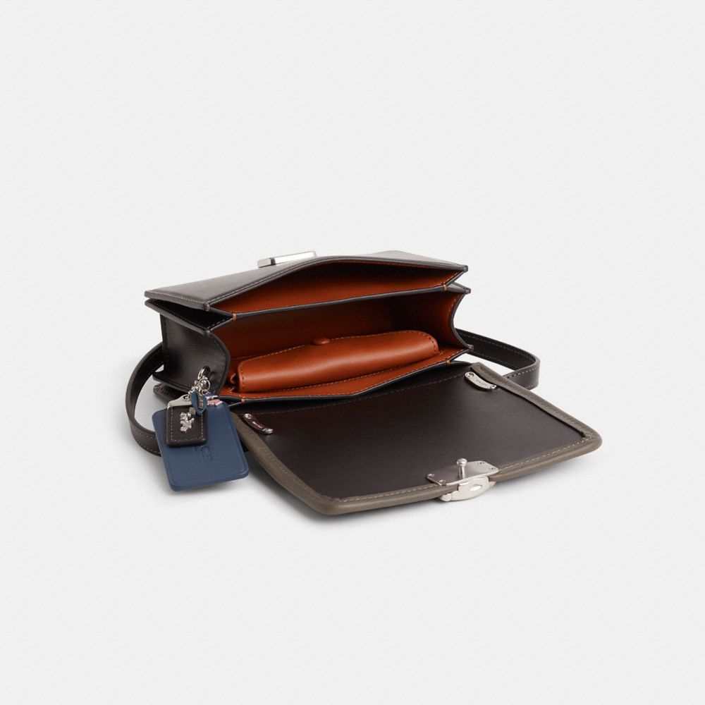 COACH®,Upcrafted Bandit Crossbody Bag,,Inside View,Top View