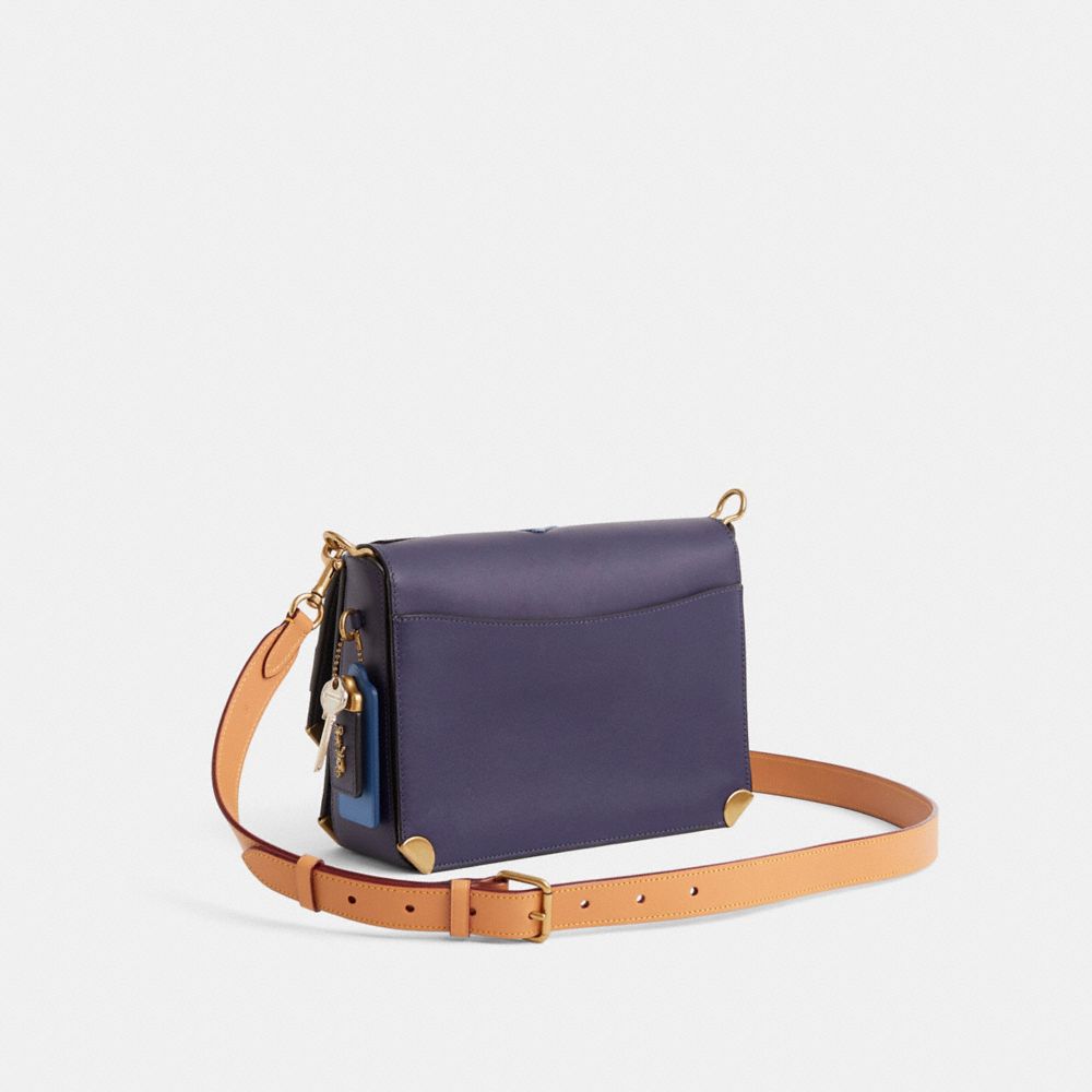 COACH®,Upcrafted Cooper Shoulder Bag,,Angle View