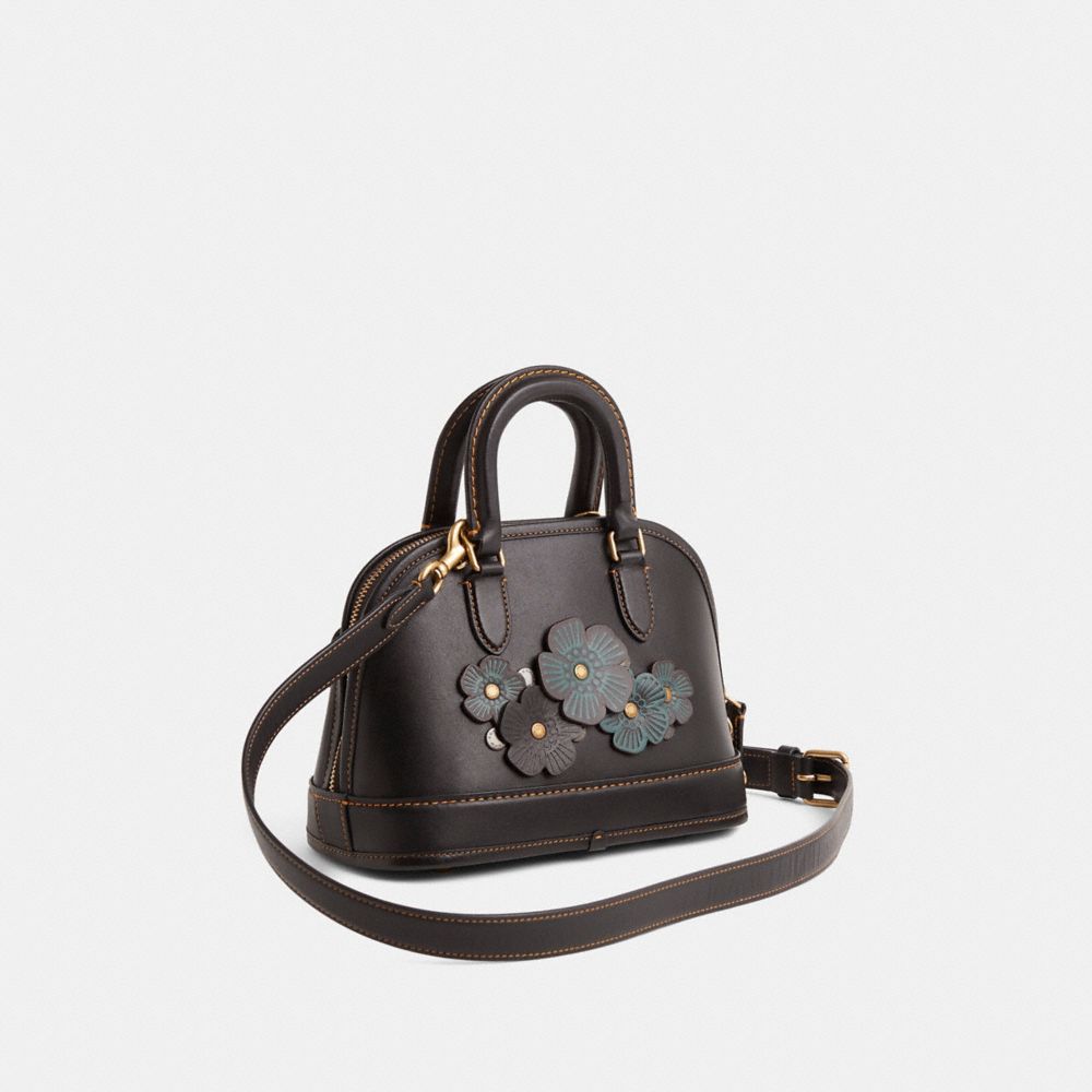 COACH®,Upcrafted Revel Bag 24,Black,Angle View