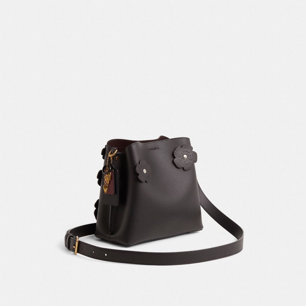 COACH®,Upcrafted Willow Bucket Bag,,Angle View