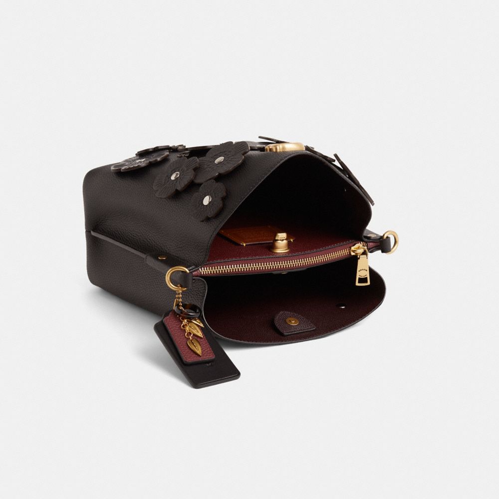 COACH®,Upcrafted Willow Bucket Bag,,Inside View,Top View