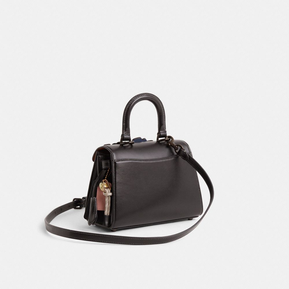 COACH®,Upcrafted Sammy Top Handle Bag 21,,Angle View