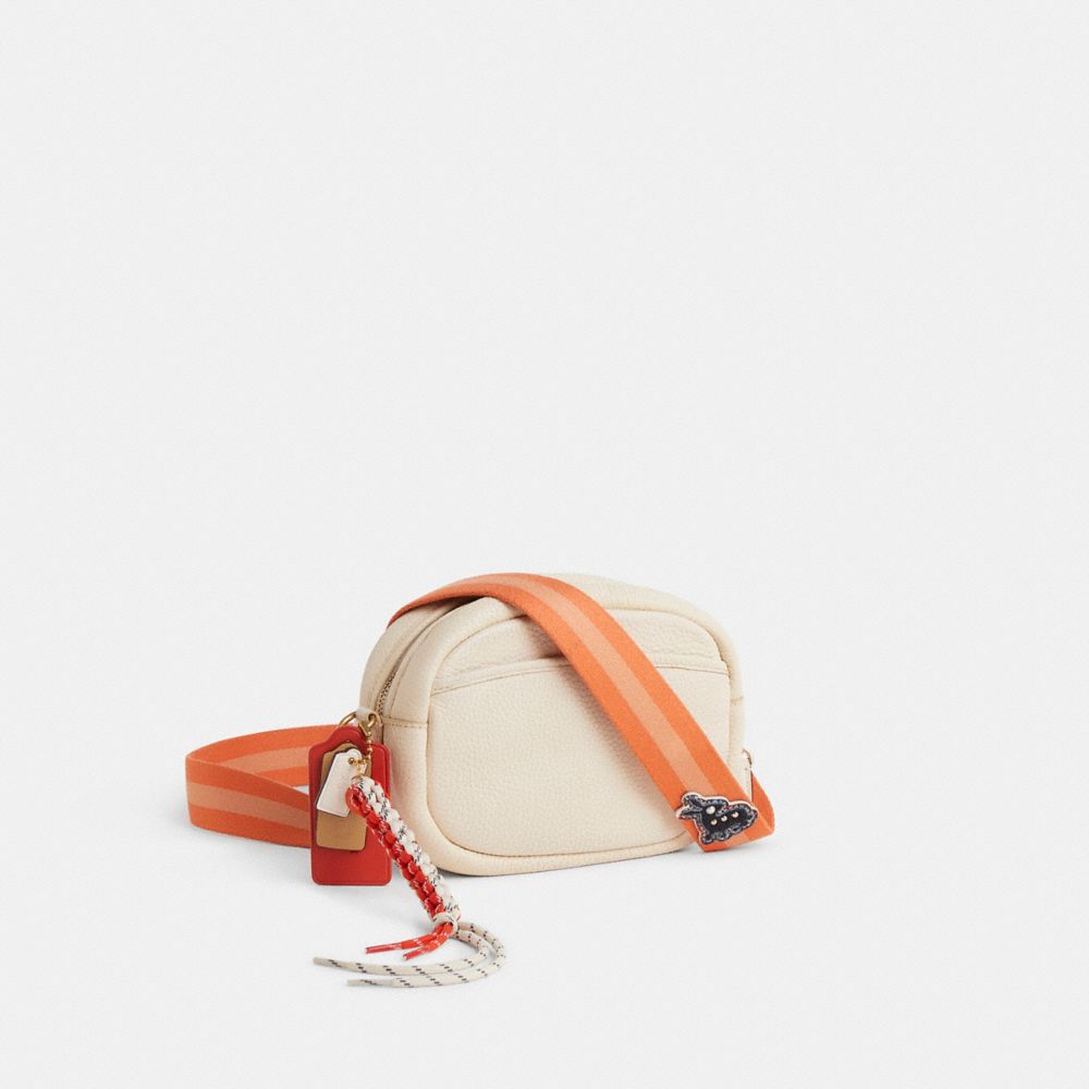 COACH®,Upcrafted Camera Bag,,Angle View