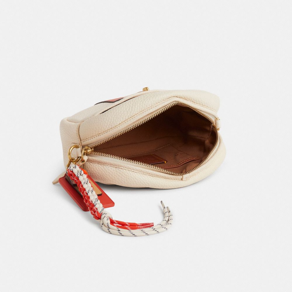 COACH®,Upcrafted Camera Bag,,Inside View,Top View