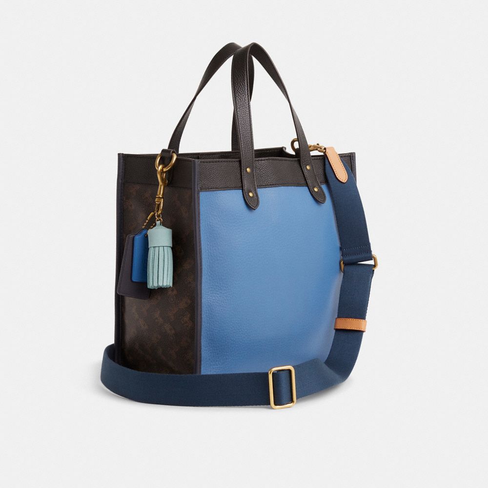 COACH®,Upcrafted Field Tote,Multi Color,Angle View