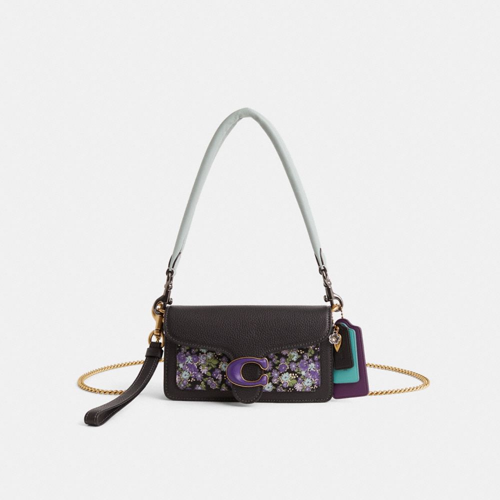 Coach Upcrafted Tabby Crossbody Wristlet In Multi