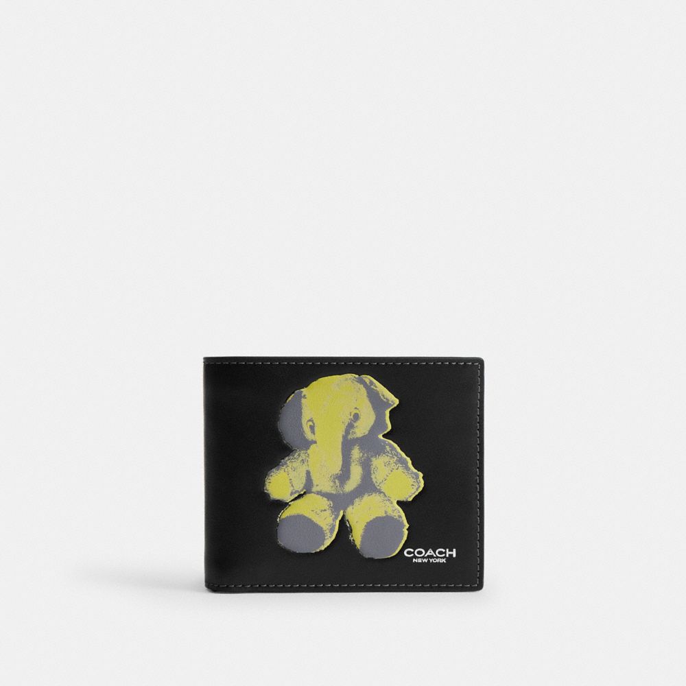 COACH®,3-In-1 Wallet With Ellie Graphic,,Front View