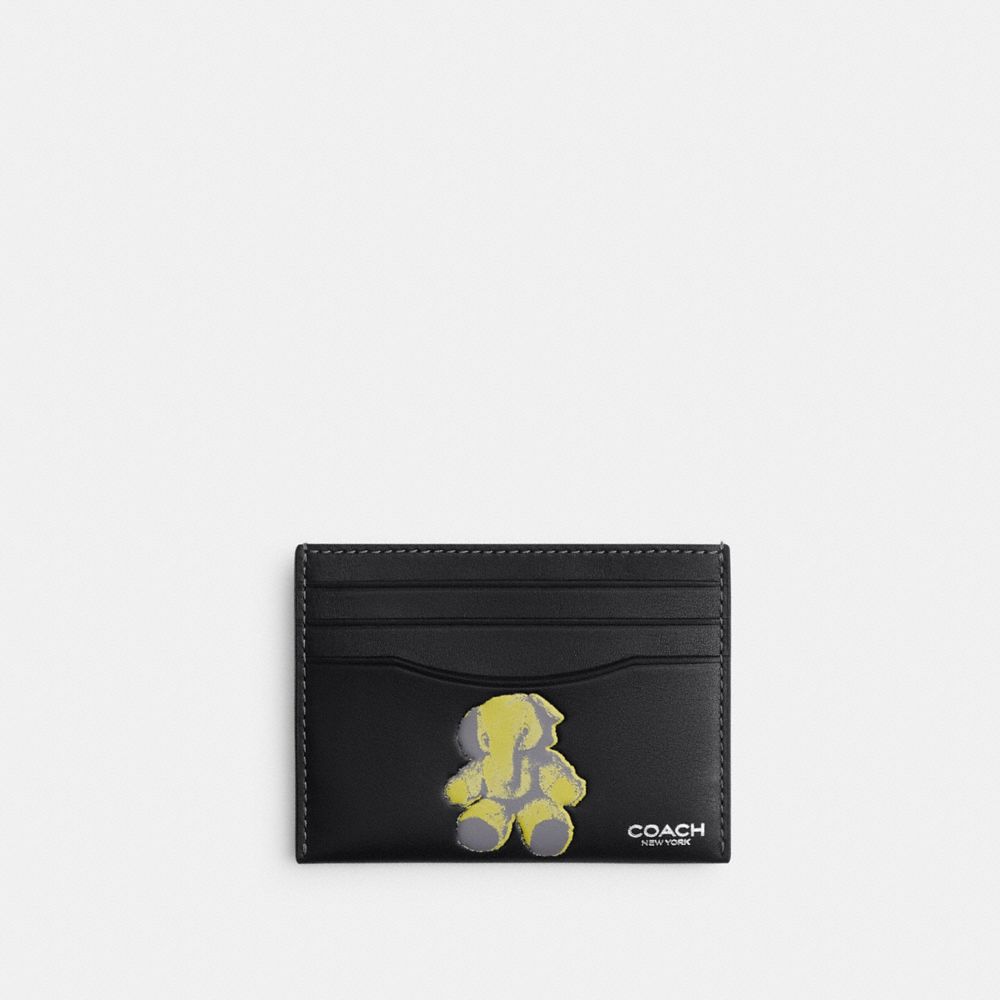 COACH®,Card Case With Ellie Graphic,,Front View