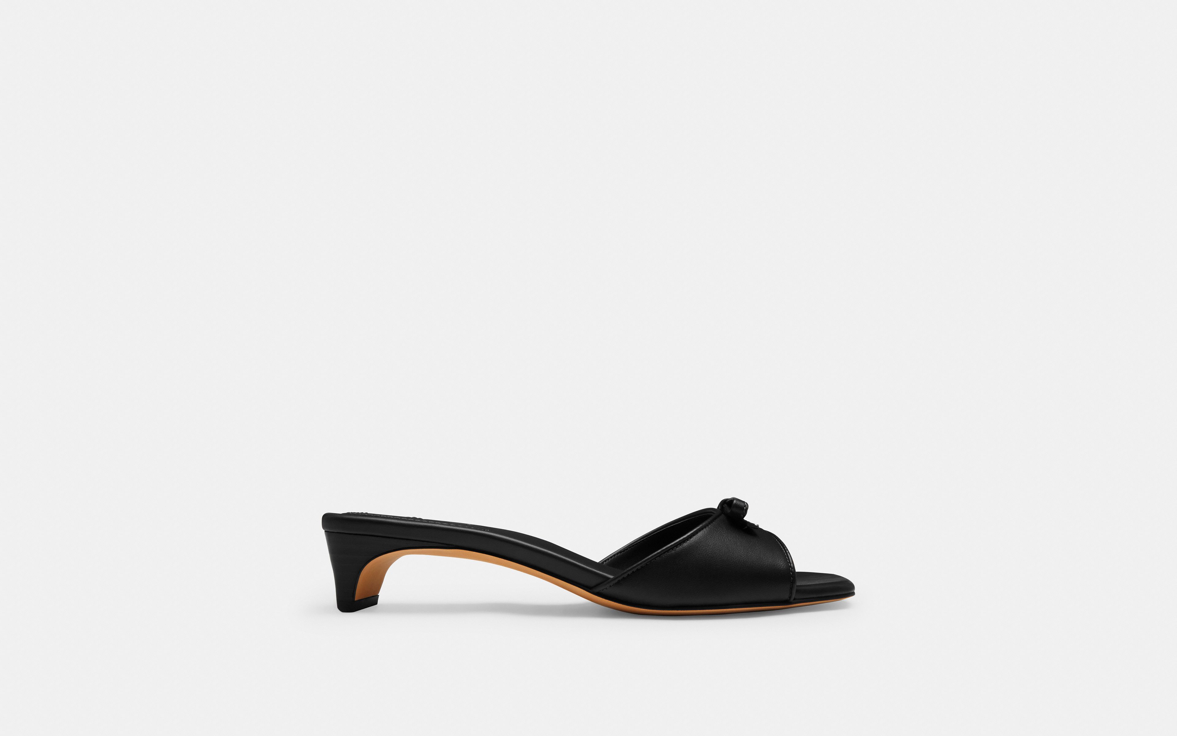 Bow Kitten Heel Sandal