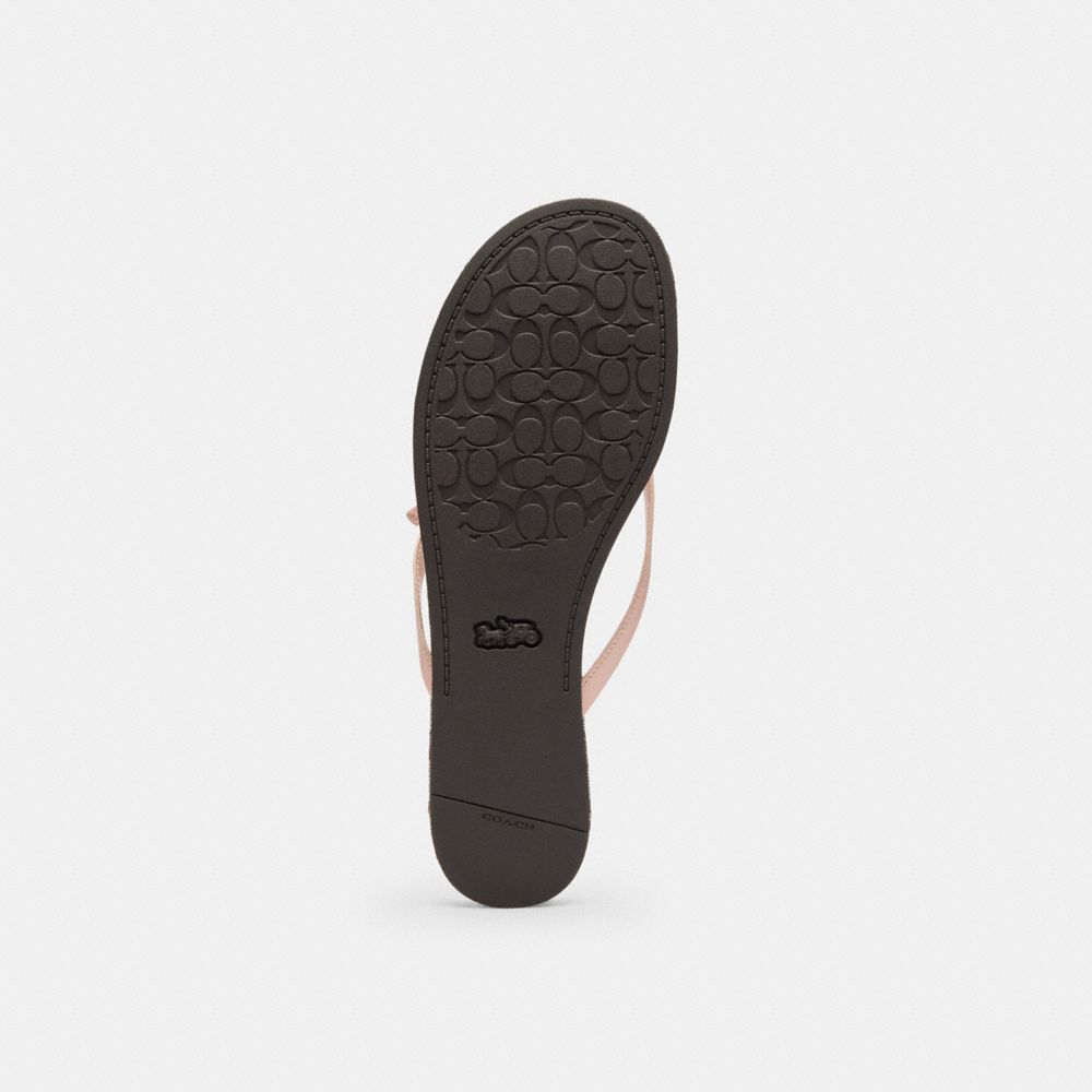 Bow Flip Flop Signature Jacquard