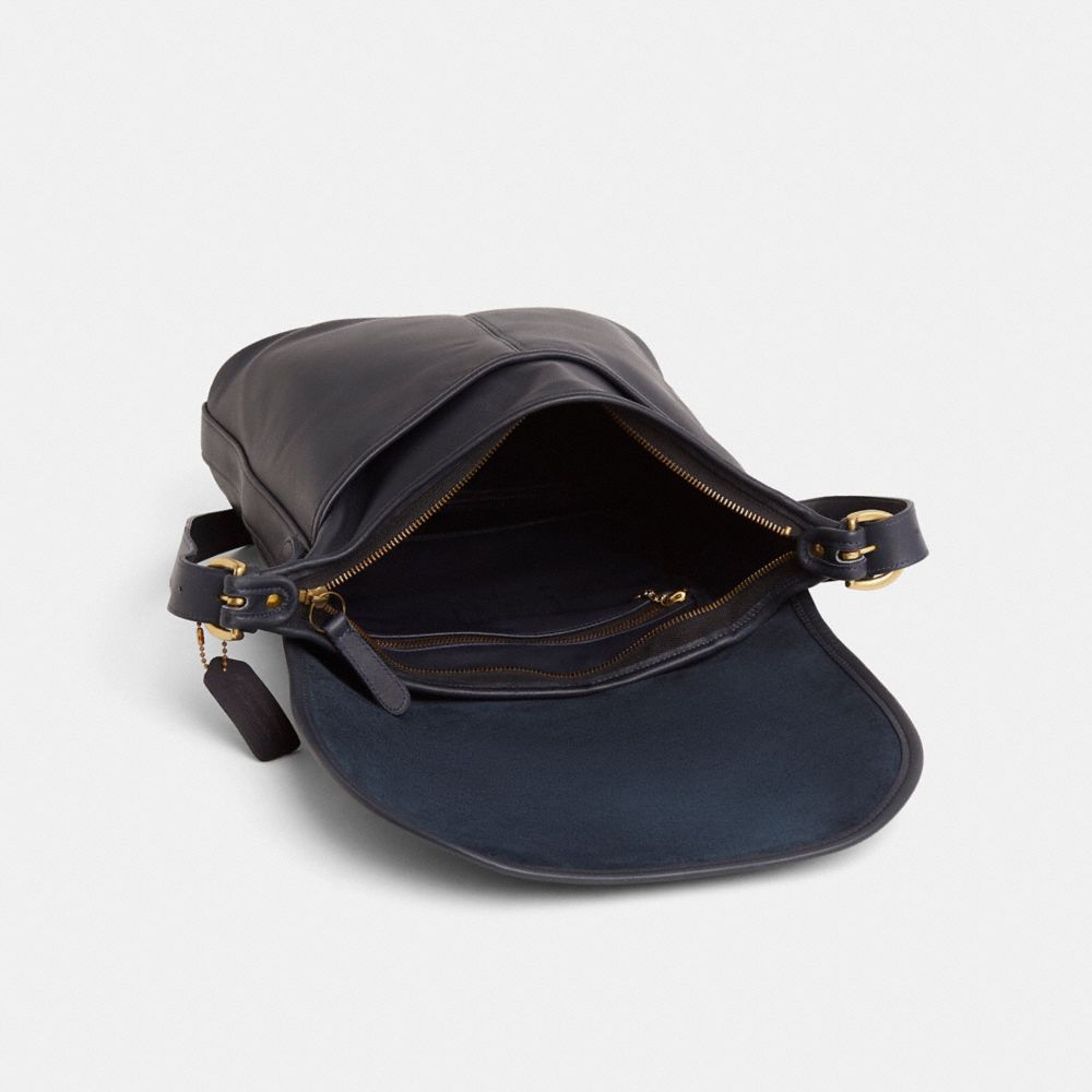 COACH®,Vintage Lightweight Whitney Bag,Navy,Inside View,Top View
