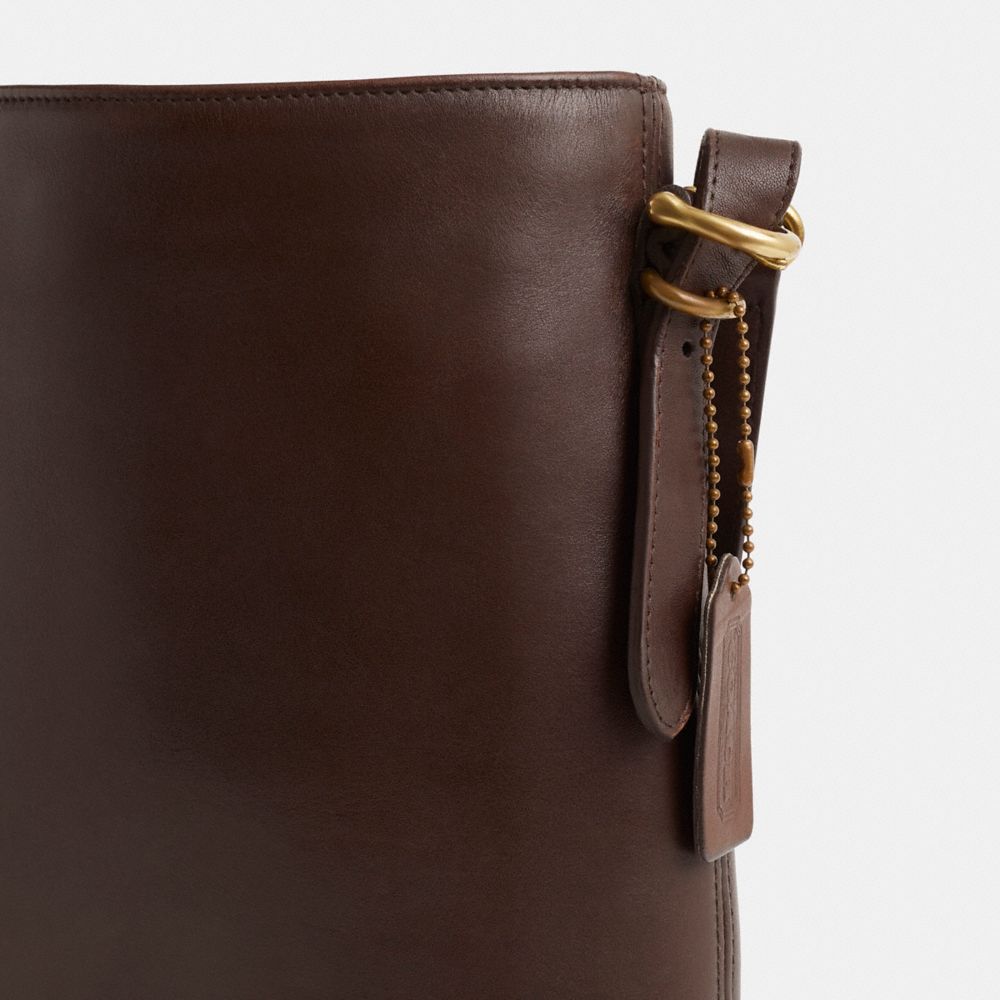 Coach Vintage Equestrian Slim Bucket Bag In Brown