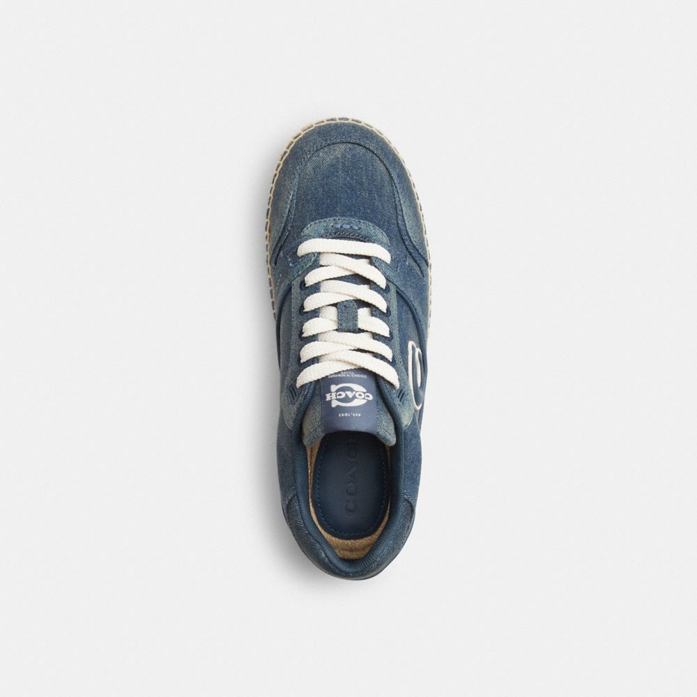 Coach Soho Espadrille Sneaker In Loved Denim — фото 3