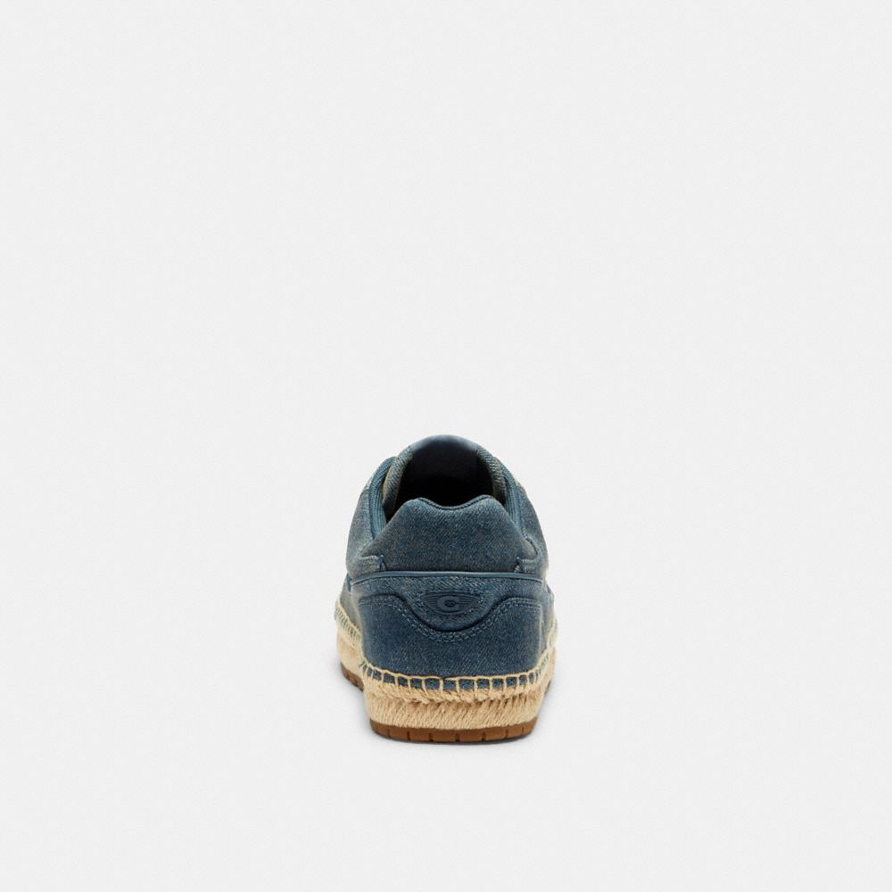 Coach Soho Espadrille Sneaker In Loved Denim — фото 4