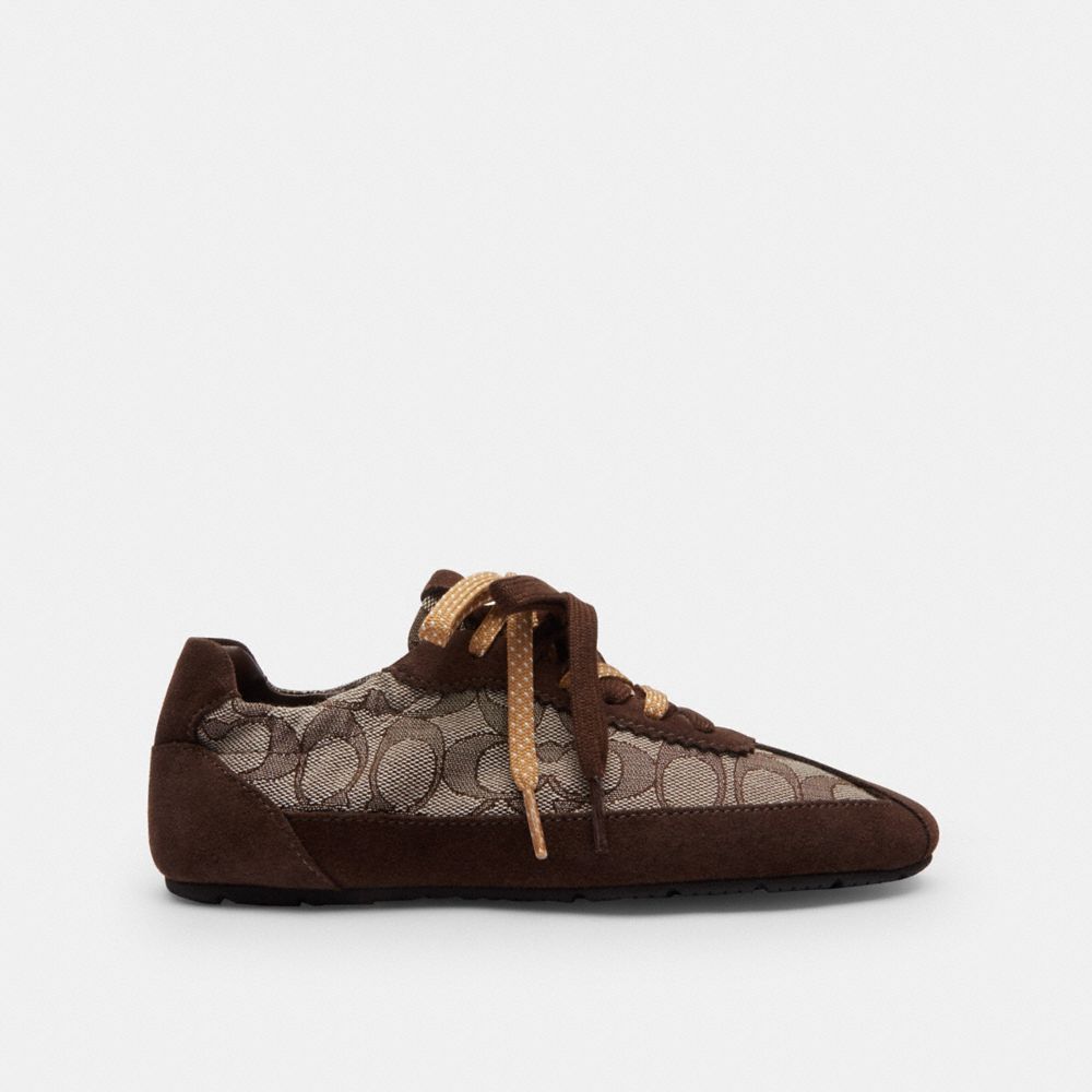 Coach Soft Sneaker In Signature Jacquard — фото 2