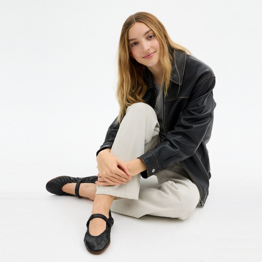 COACH®,Mary Jane Sneaker,,Detail View