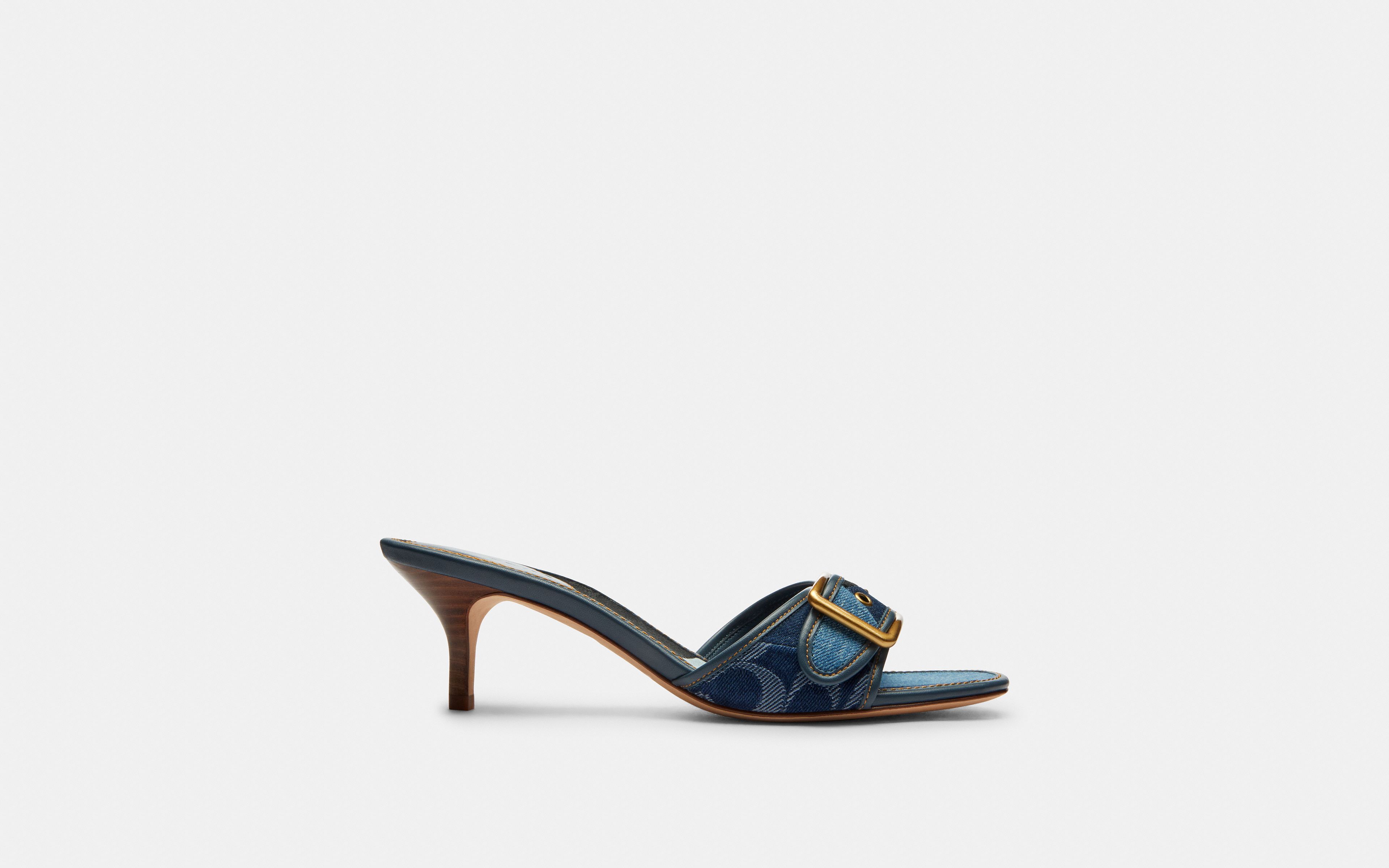 Margot Sandal With Signature Denim Patchwork