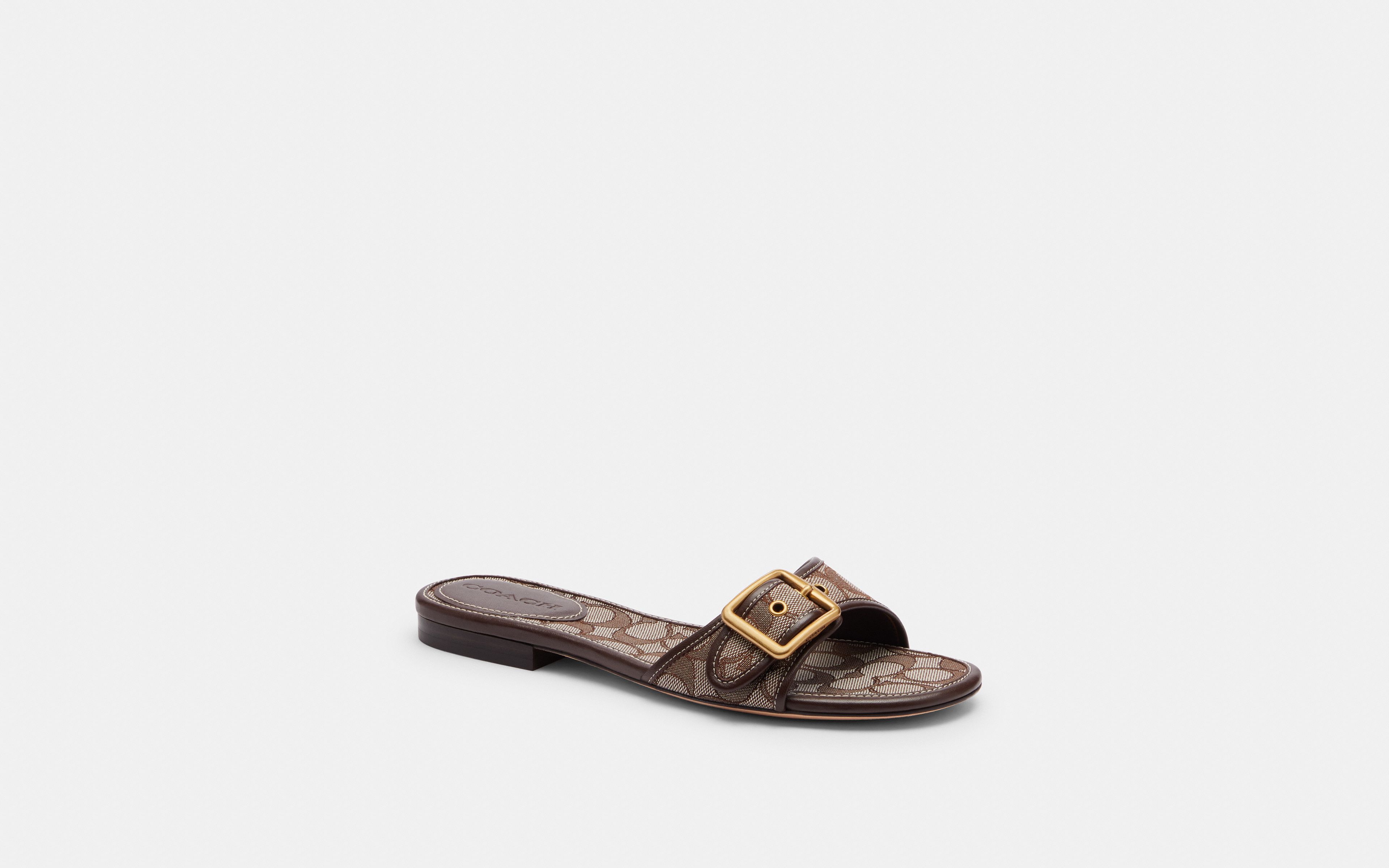 Margot Flat Sandal Signature Jacquard