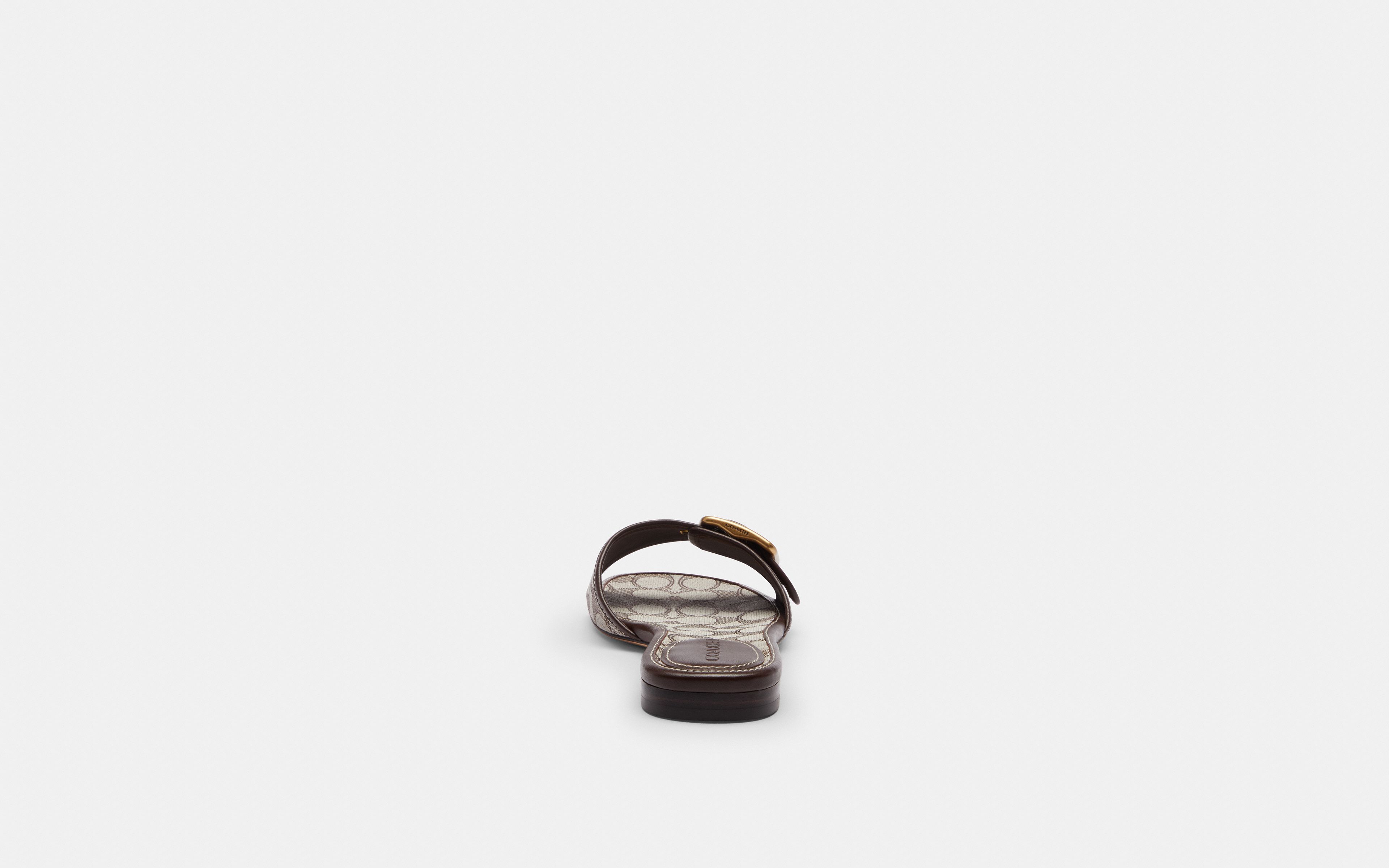 Margot Flat Sandal Signature Jacquard