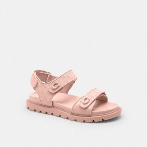 Женские сандалии Coach Brynn Sandal In Signature Canvas