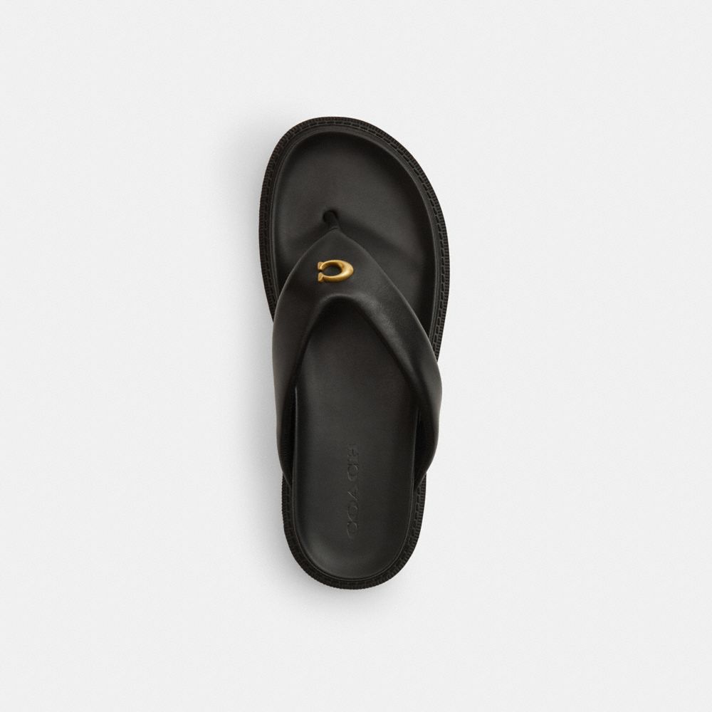 Женские сандалии Coach Brynn Thong Sandal — фото 3