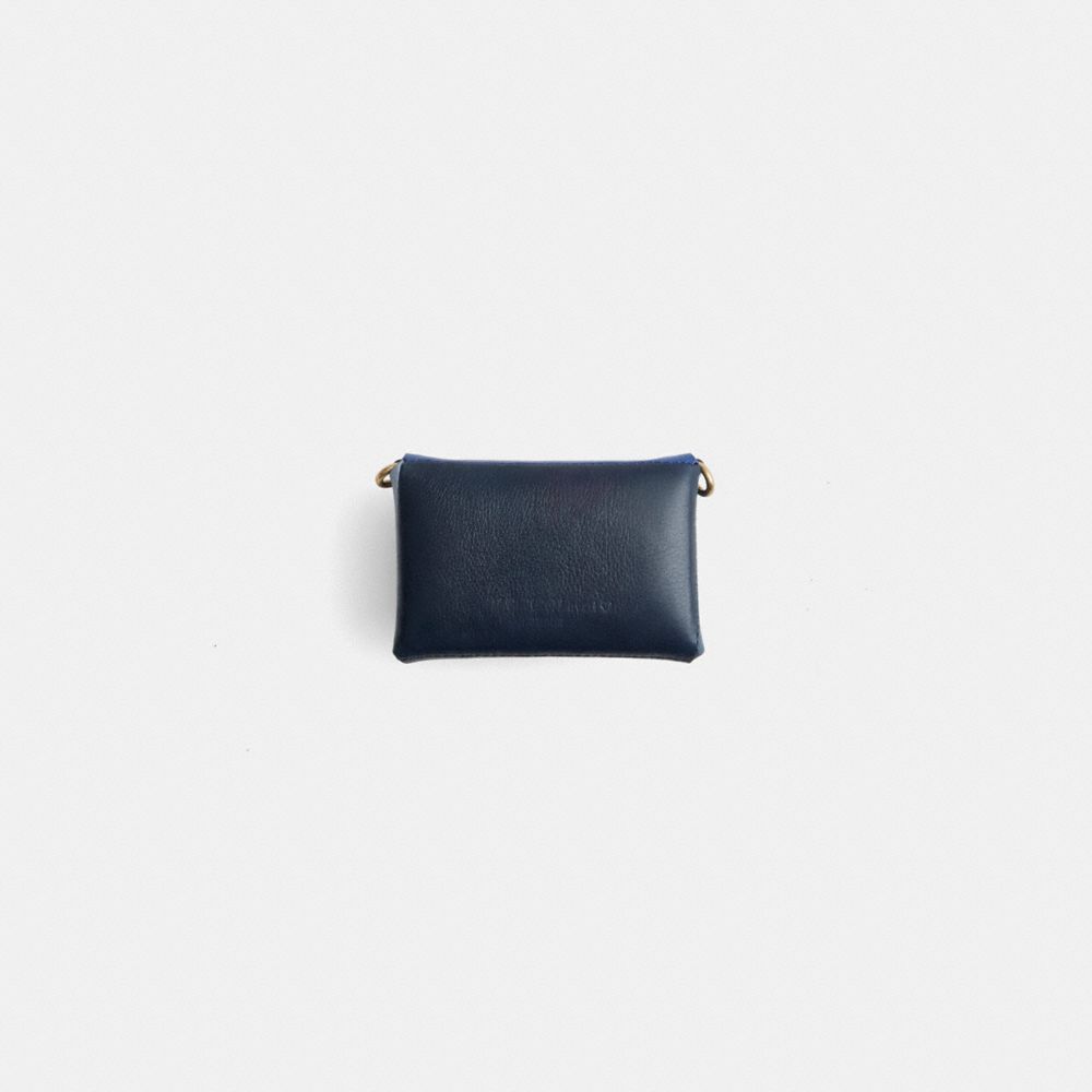 COACH®,Remade Small Pouch With Stickers,,Back View