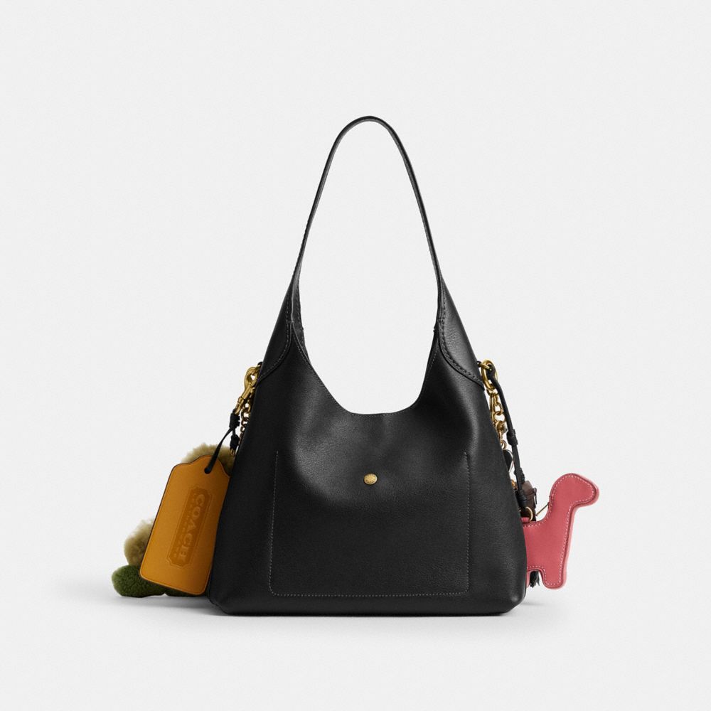 COACH®,Rexy 10th Birthday Brooklyn Shoulder Bag 28 With Charms,,Back View