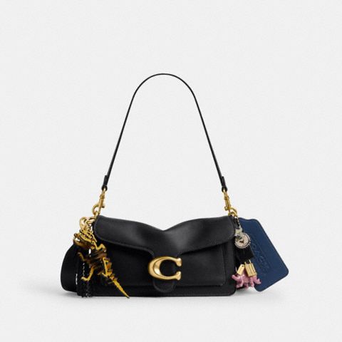 Женские сумки Coach Rexy 10th Birthday Tabby Shoulder 26 With Charms