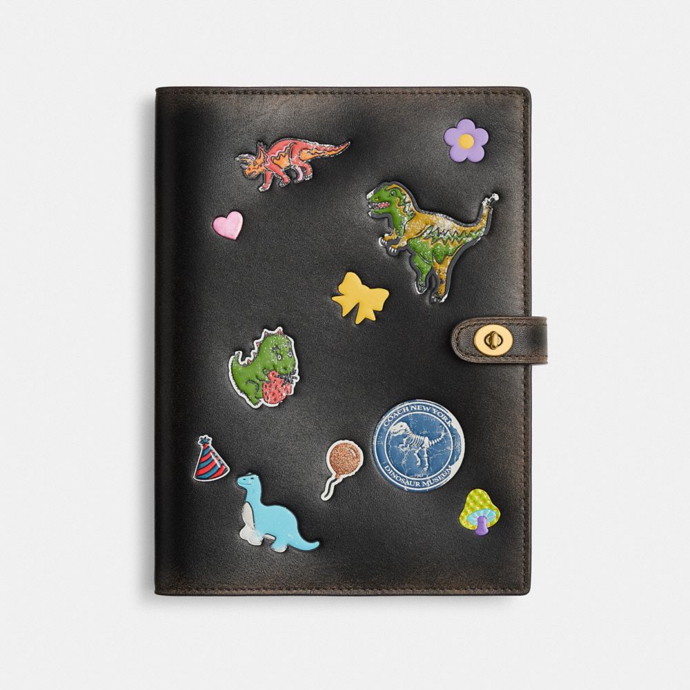 COACH®,B4/Noir Marron Multi,Front View