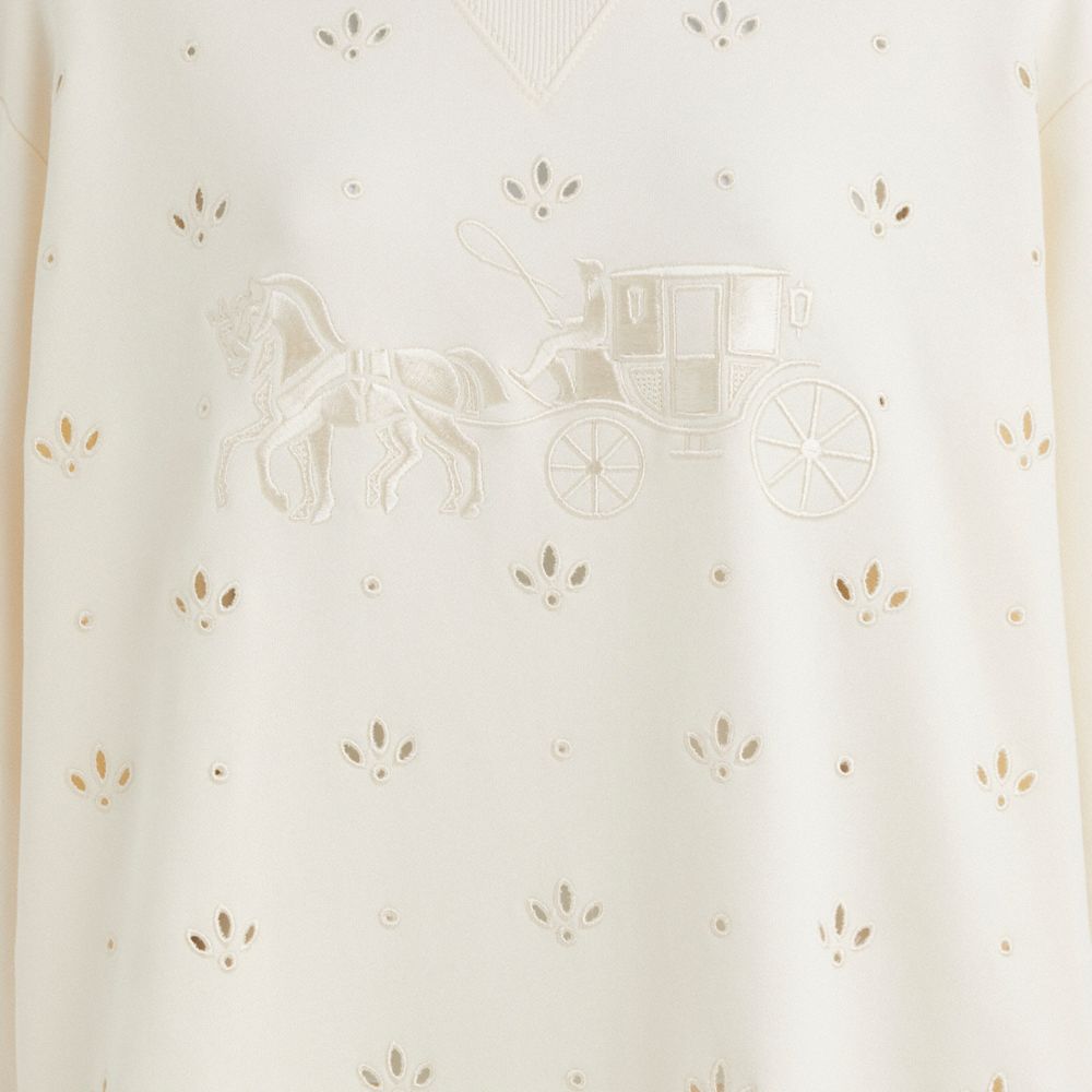 COACH®,Restored Horse And Carriage Sweatshirt,,Scale View
