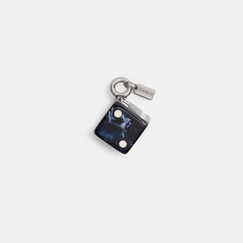 Женские брелоки Coach Dice Shoelace Charm