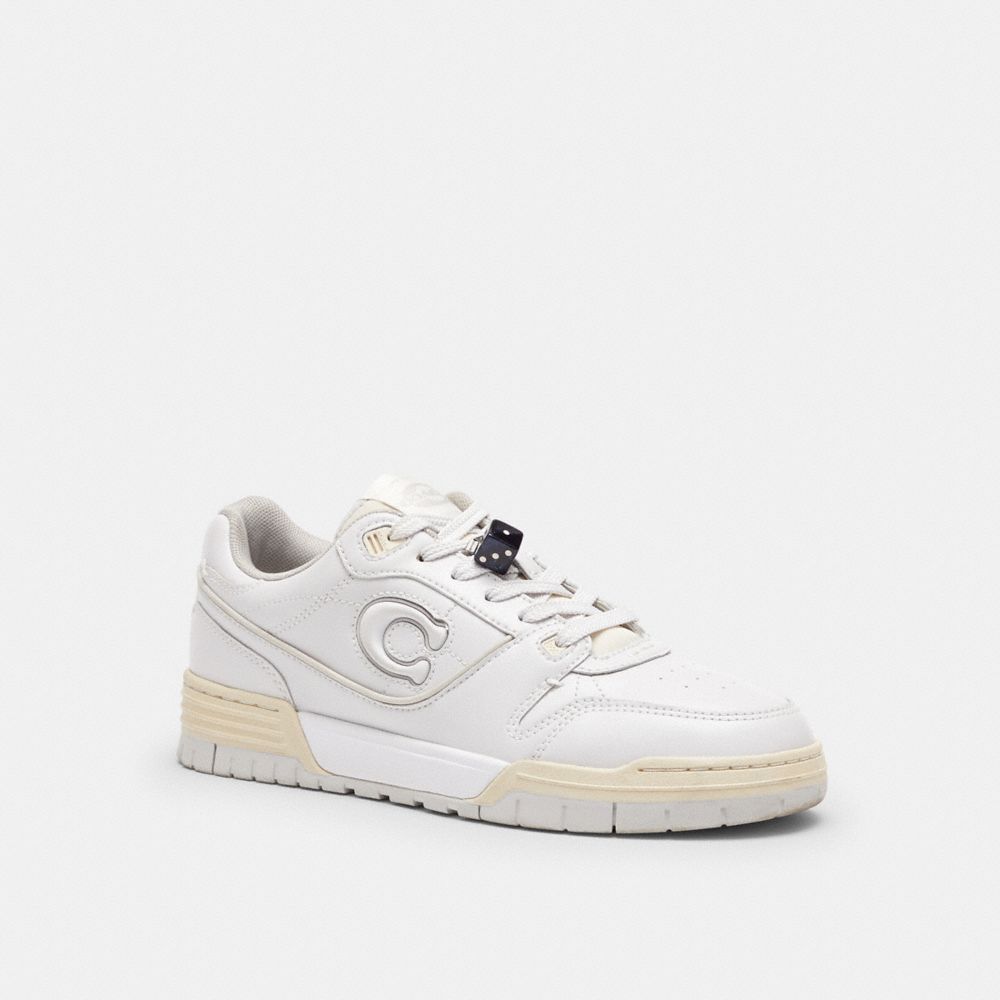 COACH®,Dice Shoelace Charm,Shoe Accessory,3D Embellishment,Black,Angle View