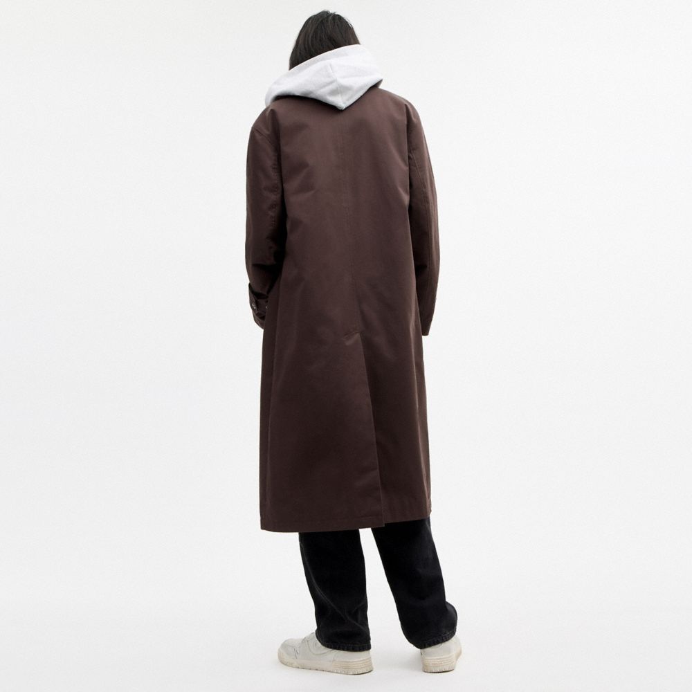 Мужские куртки Coach Twill Balmacaan — фото 3