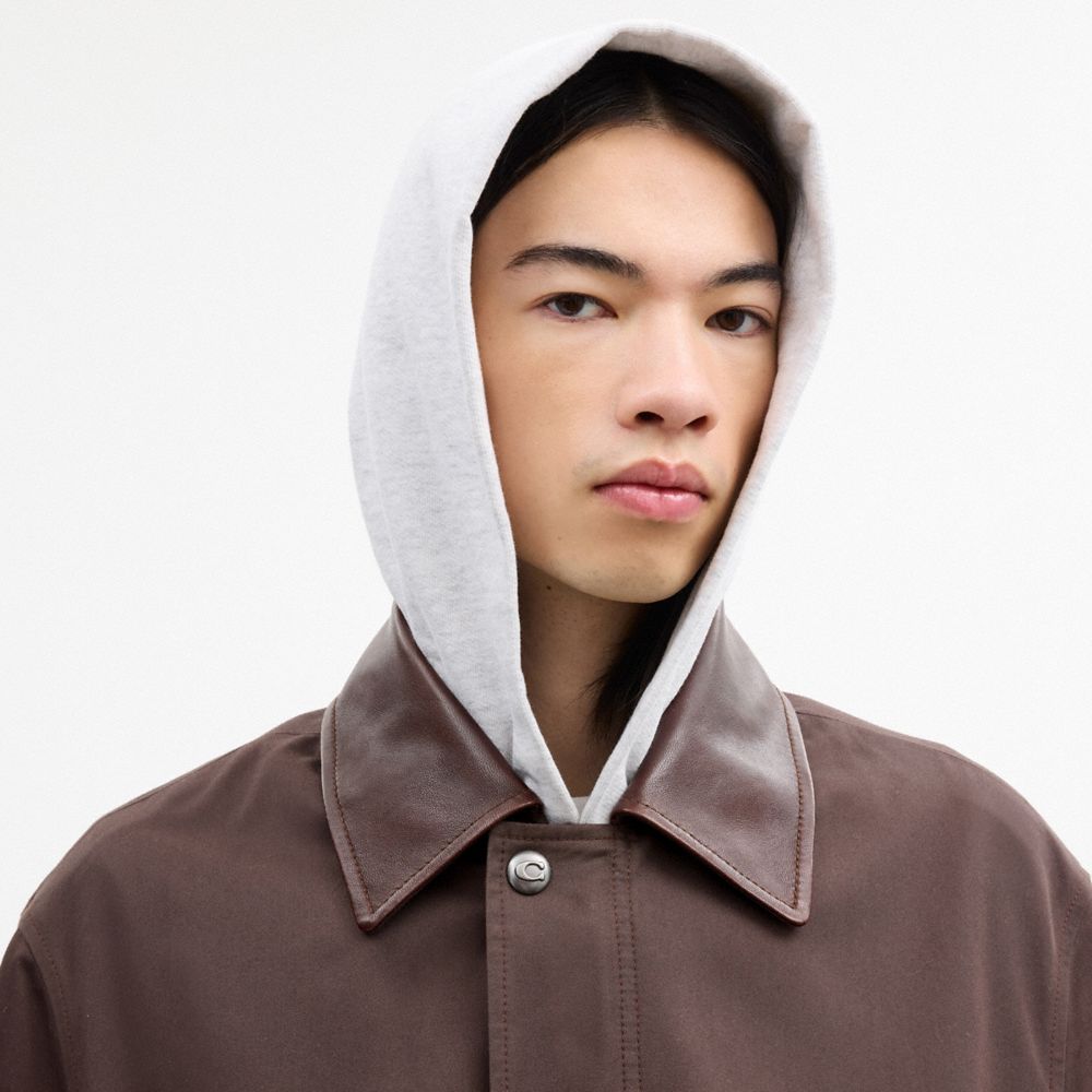 Мужские куртки Coach Twill Balmacaan — фото 4