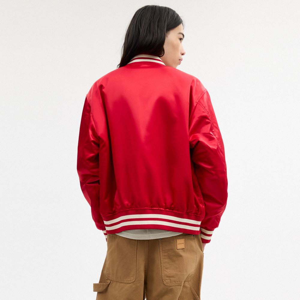 Мужские куртки Coach Reversible Souvenir Jacket — фото 5