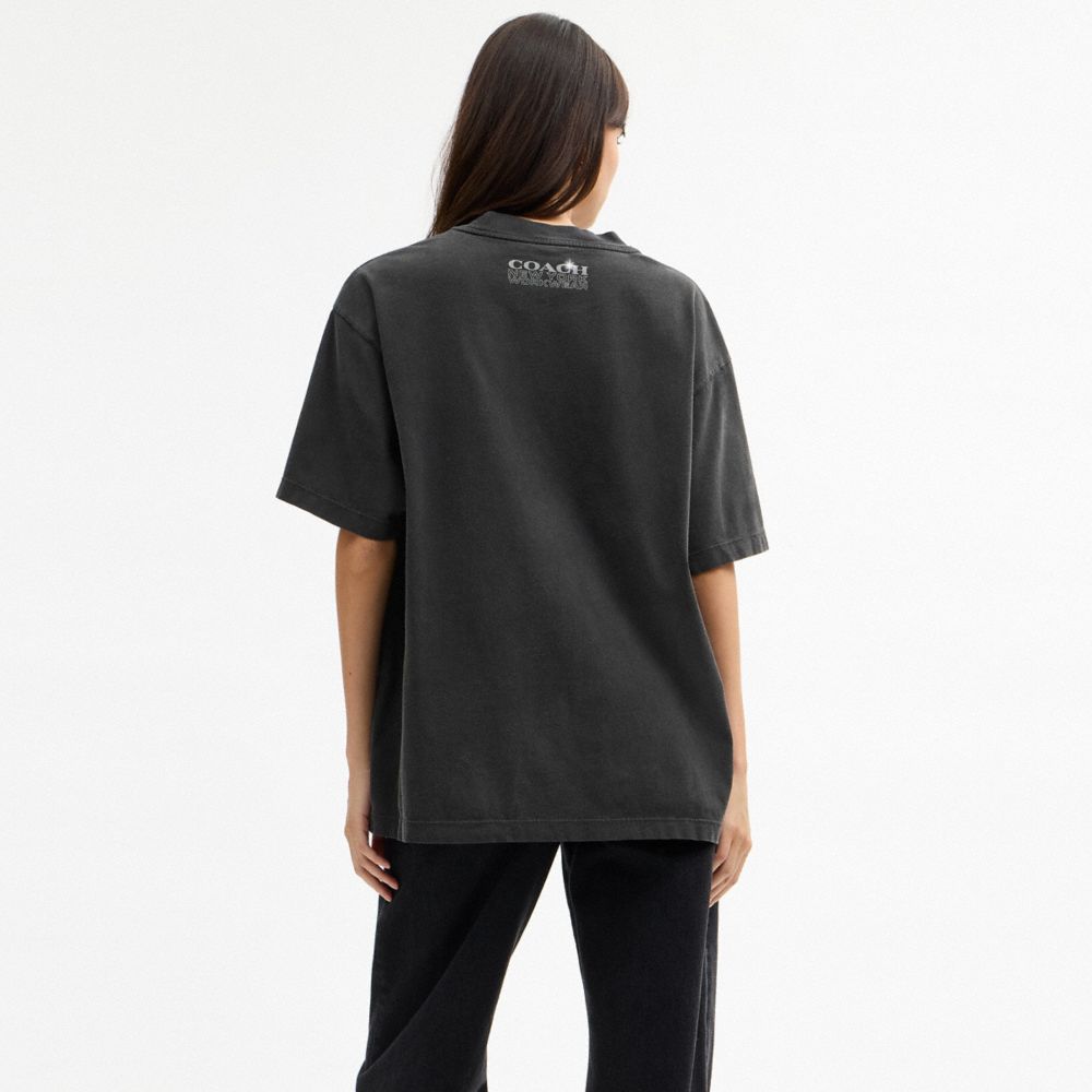 Мужские футболки Coach Hardware Relaxed T-Shirt In Organic Cotton — фото 4