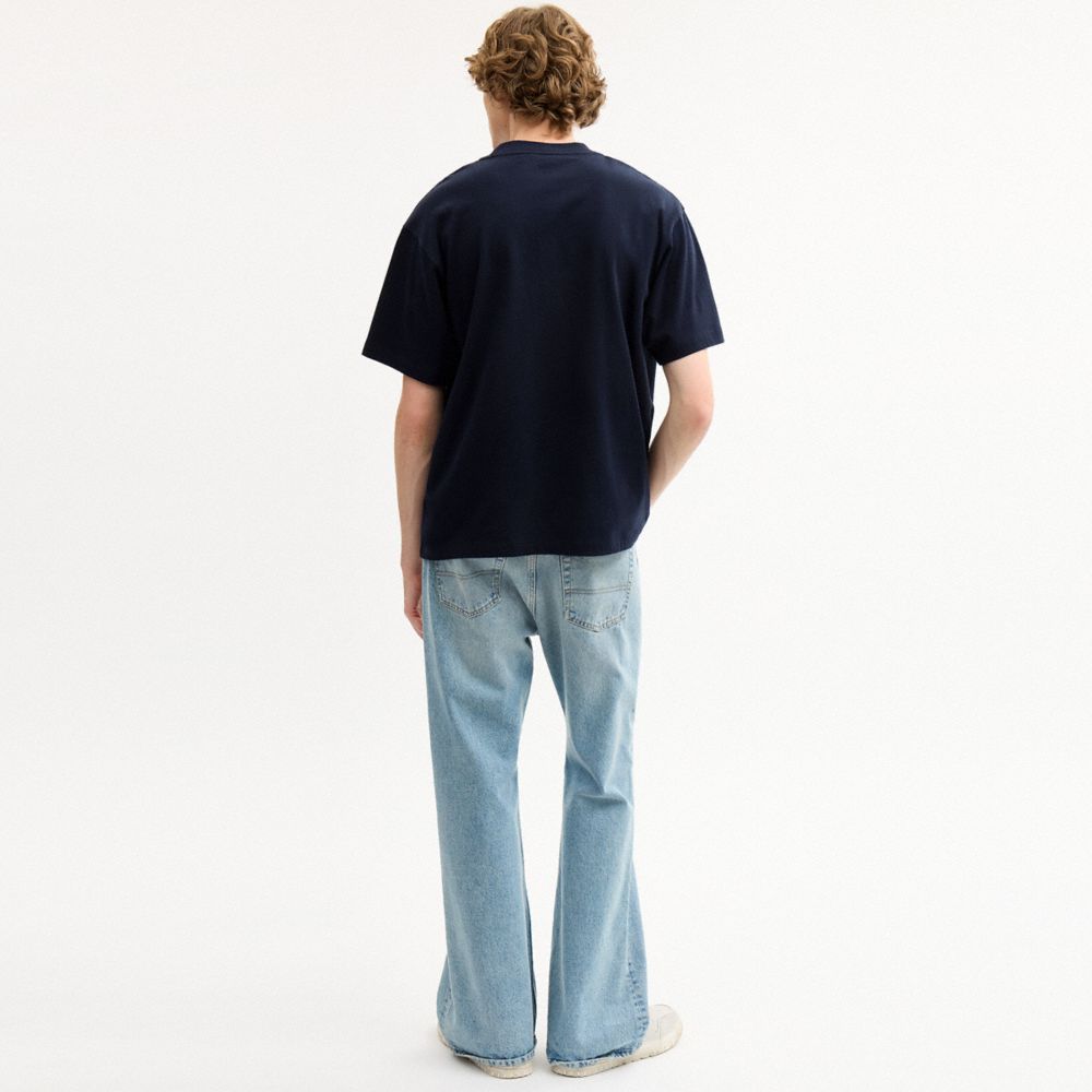 Мужские футболки Coach Rexy 10th Birthday Jungle Relaxed T-Shirt In Organic Cotton — фото 3