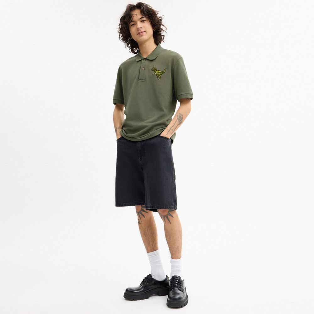 Женские топы Coach Rexy 10th Birthday Polo — фото 2