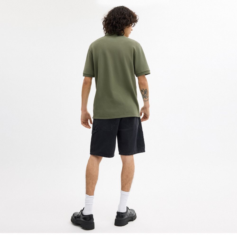 Женские топы Coach Rexy 10th Birthday Polo — фото 3