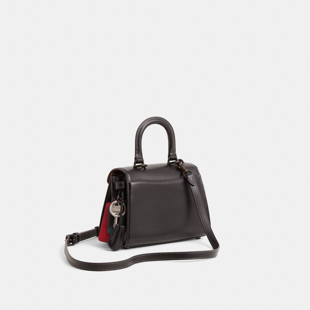 COACH®,Upcrafted Sammy Top Handle Bag 21,,Angle View
