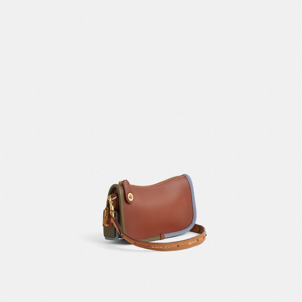 COACH®,Upcrafted Swinger Bag 20,,Angle View